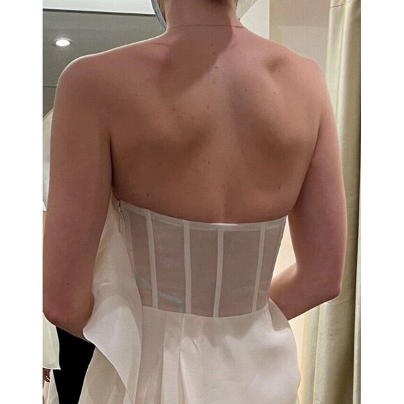 NWT. $3829 CAROLINA HERRERA NAOMI BRIDAL DRESS US 6 - Picture 8 of 8